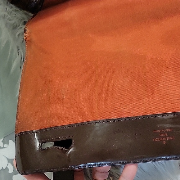 LV Damier Ebene Broadway Messenger bag for men - Picture 9 of 17